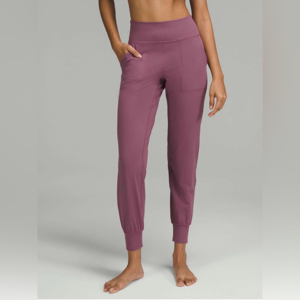 LULULEMON Align High Rise Joggers Vintage Plum Size 0 Leggings 28 inseam - Picture 2 of 8
